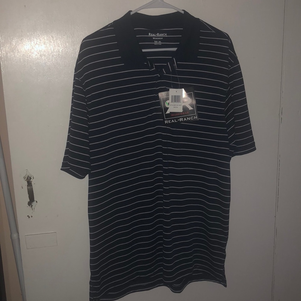 Mens Real Ranch Golf Shirt